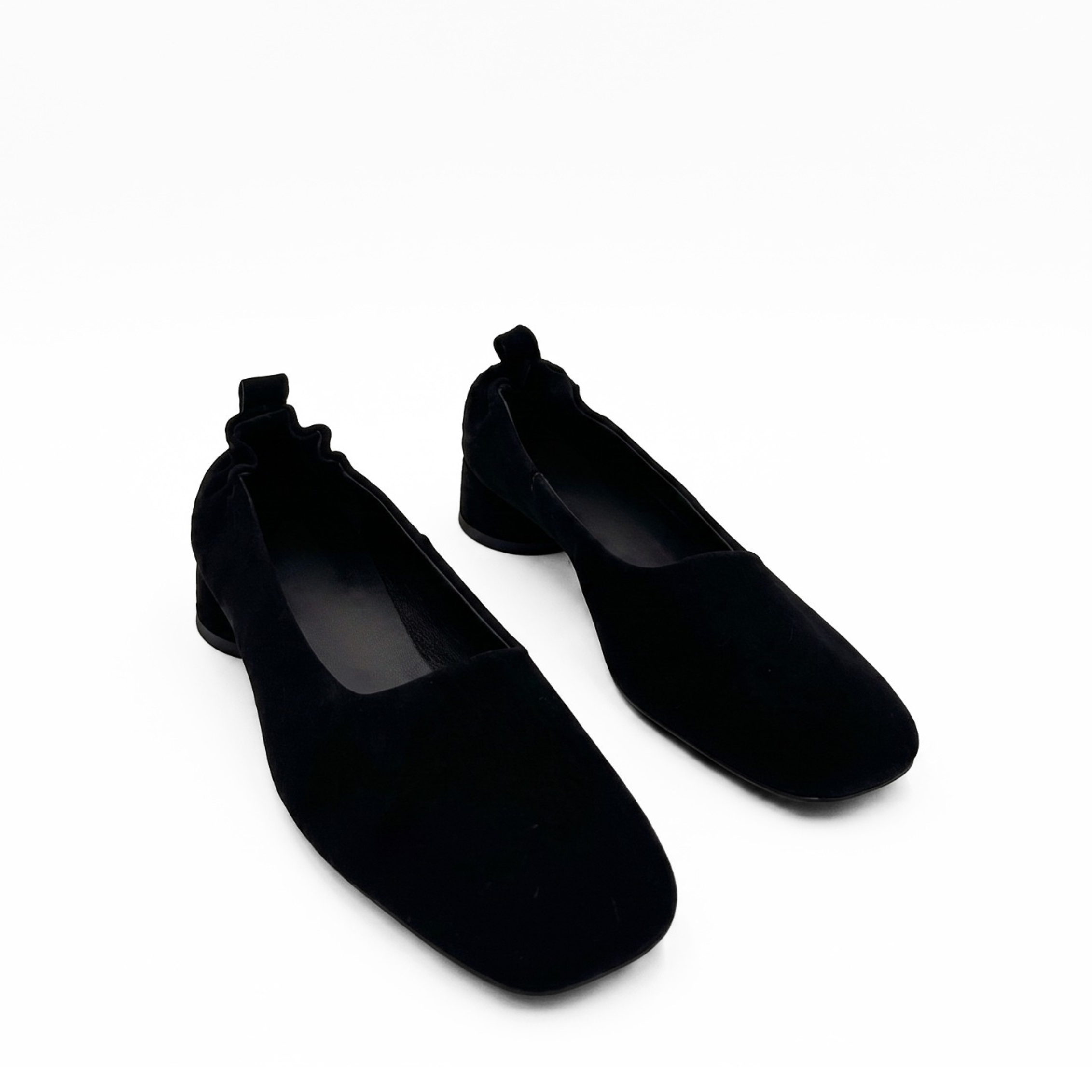 Planner Suede Mini Block Heel, Alternate, color, Black