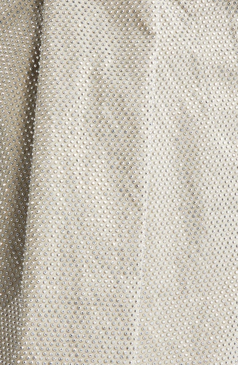 Stella McCartney Hotfix Crystal Embellished Balloon Leg Pants, Alternate, color, Pebble