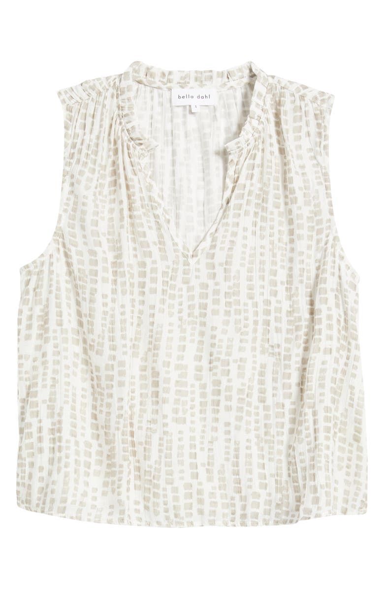 Bella Dahl Ruffle Neck Sleeveless Top, Alternate, color, 