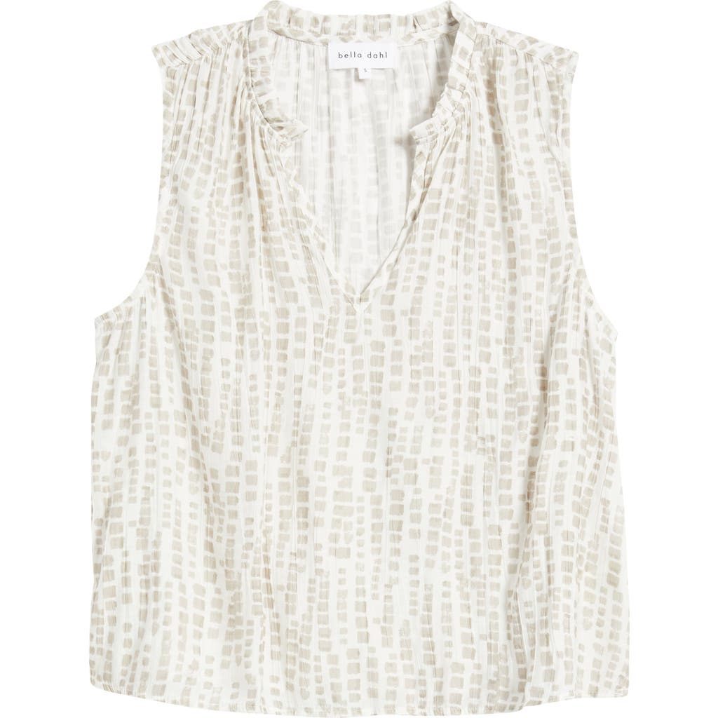 Shop Bella Dahl Ruffle Neck Sleeveless Top