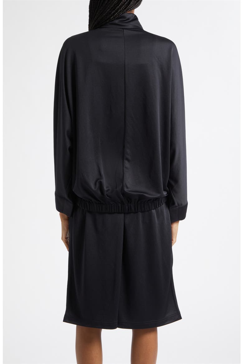 Cutout Track Jacket, Alternate, color, BLACK