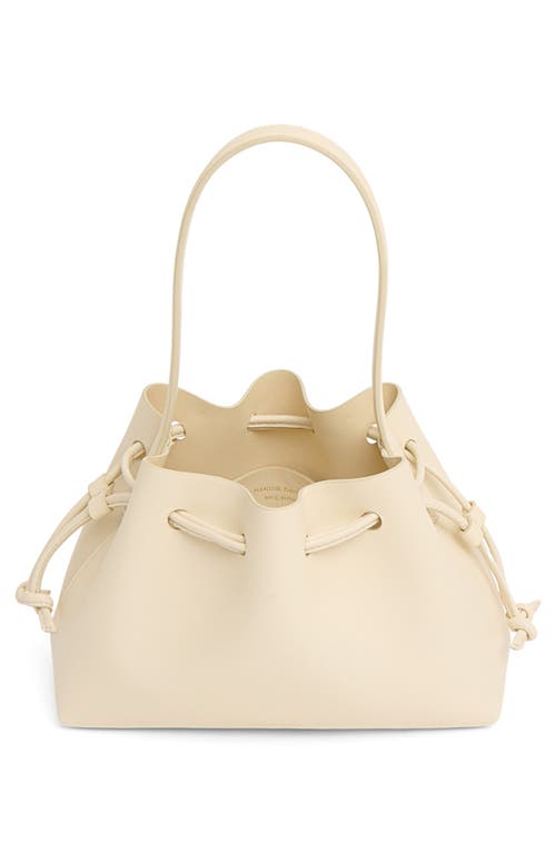 Mansur Gavriel Drawstring Pouchette In Neutral