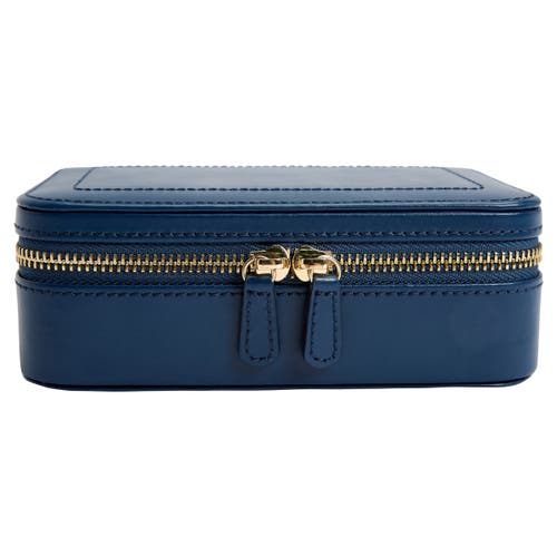 Wolf Sophia Travel Zip Case In Indigo