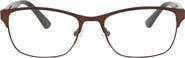 McQueen 49mm Core Rectangle Optical Glasses