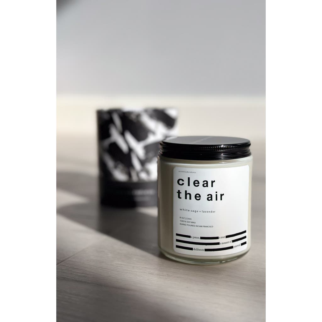 Postmodernform Clear The Air / White Sage + Lavender Candle  product