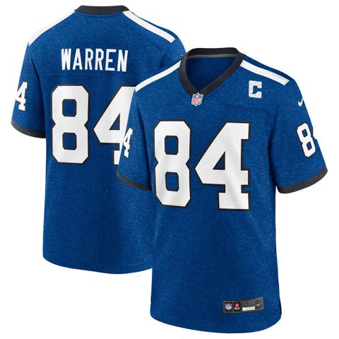 Men's Nike Tyler Warren  Heather Royal Indianapolis Colts Alternate 2 Indiana Nights Game Jersey