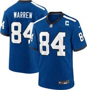 Nike Men's Nike Tyler Warren  Heather Royal Indianapolis Colts Alternate 2 Indiana Nights Game Jersey