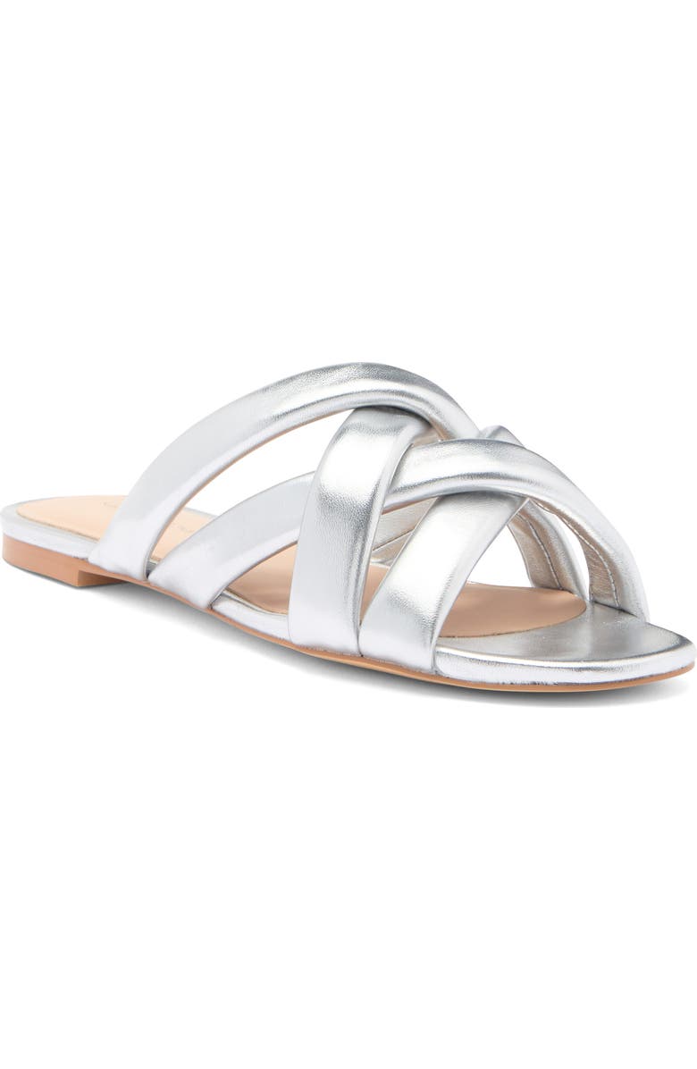 Stuart Weitzman Crossover Slide Sandal, Main, color,
