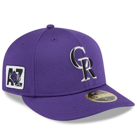Men's New Era  Purple Colorado Rockies 2025 Spring Training Low Profile 59FIFTY Fitted Hat
