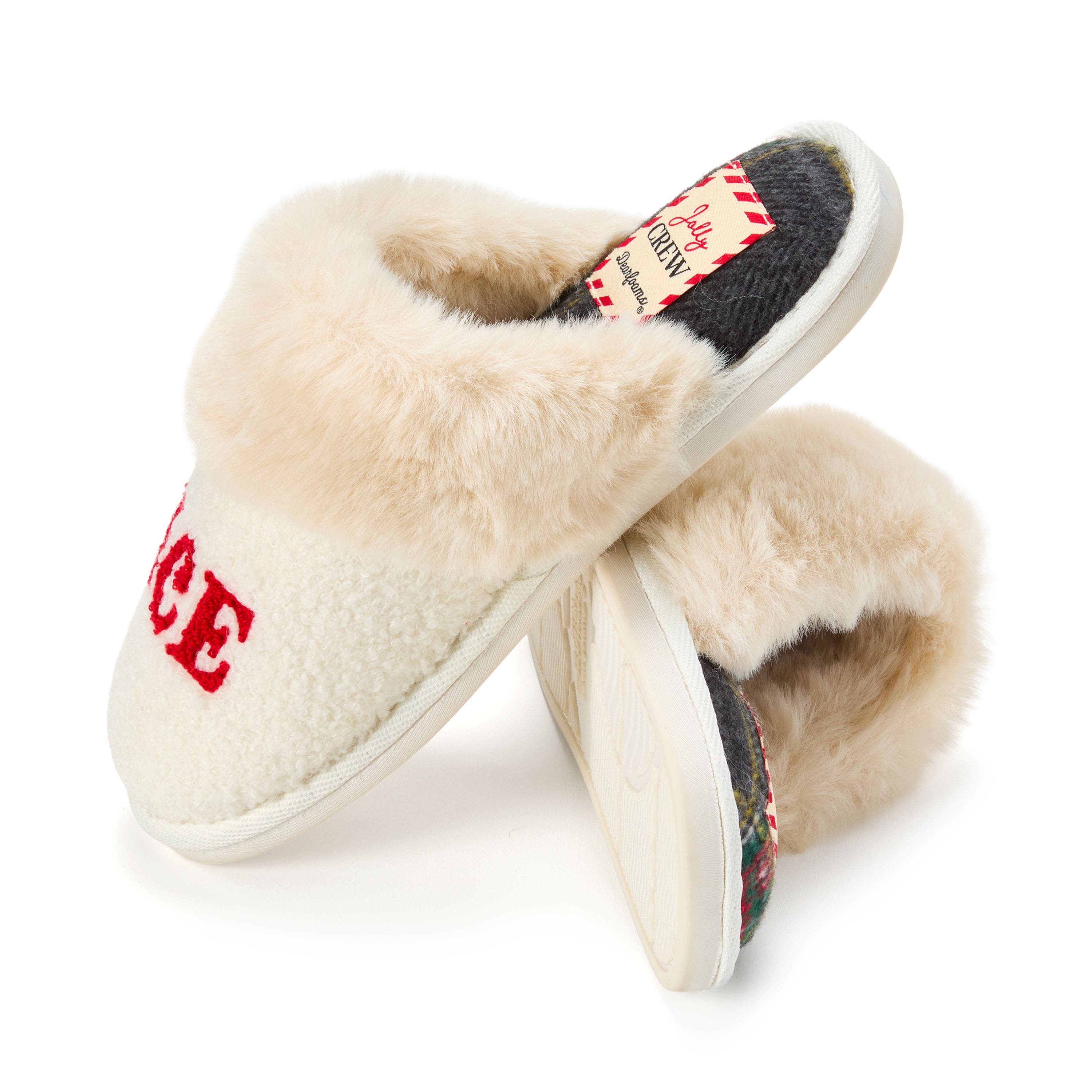 Cozy Scuff Slippers, Alternate, color, CREME BRULEE
