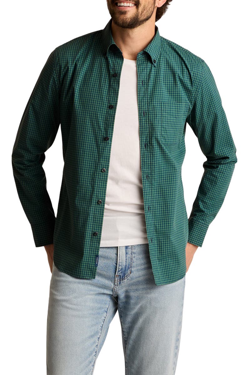 Bonobos Everyday Stretch Cotton Button-Down Shirt, Main, color, Raliegh Gingham C48