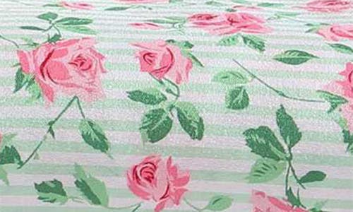 Betsey Johnson Flower Fun Sheet Set In Light Pastel Green