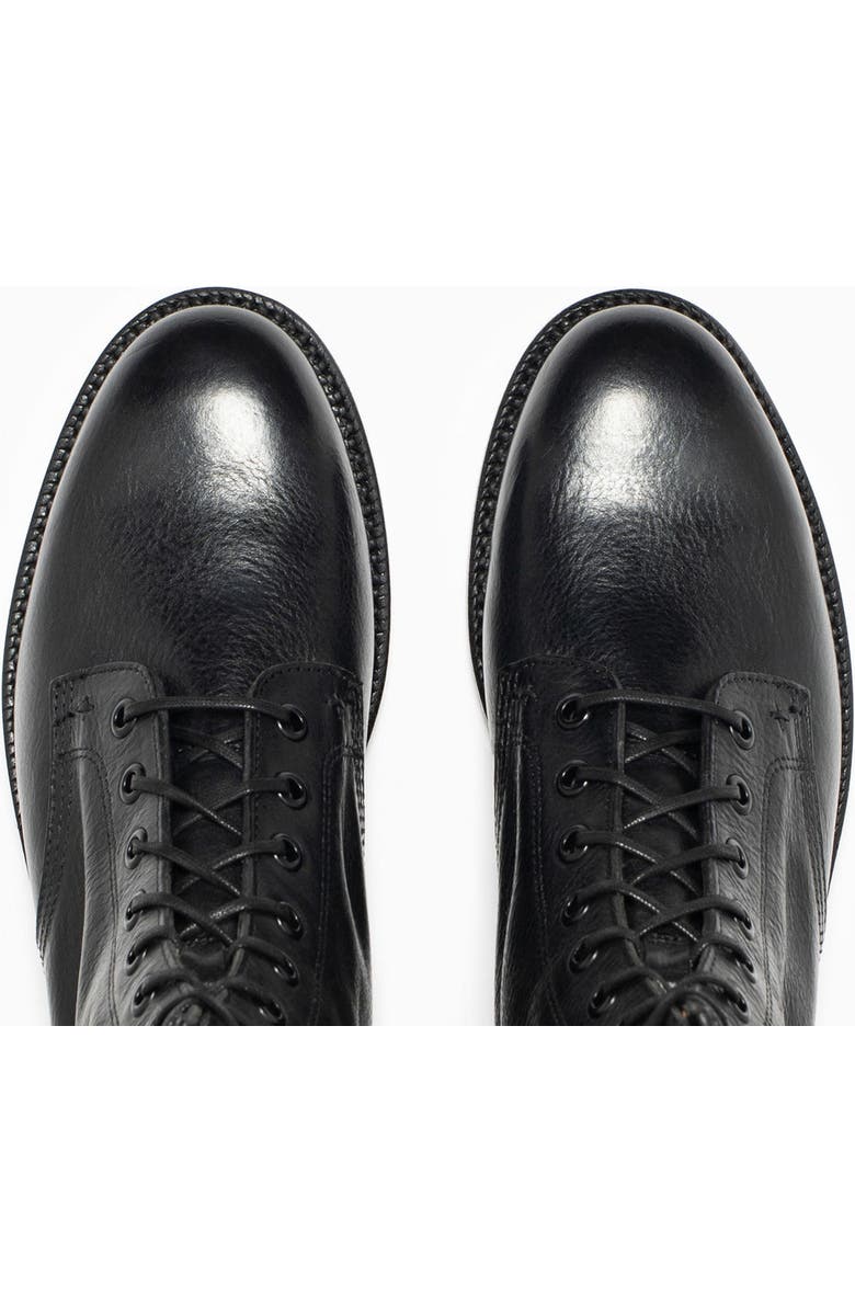 Grant Stone Combat Boot, Alternate, color, Nero