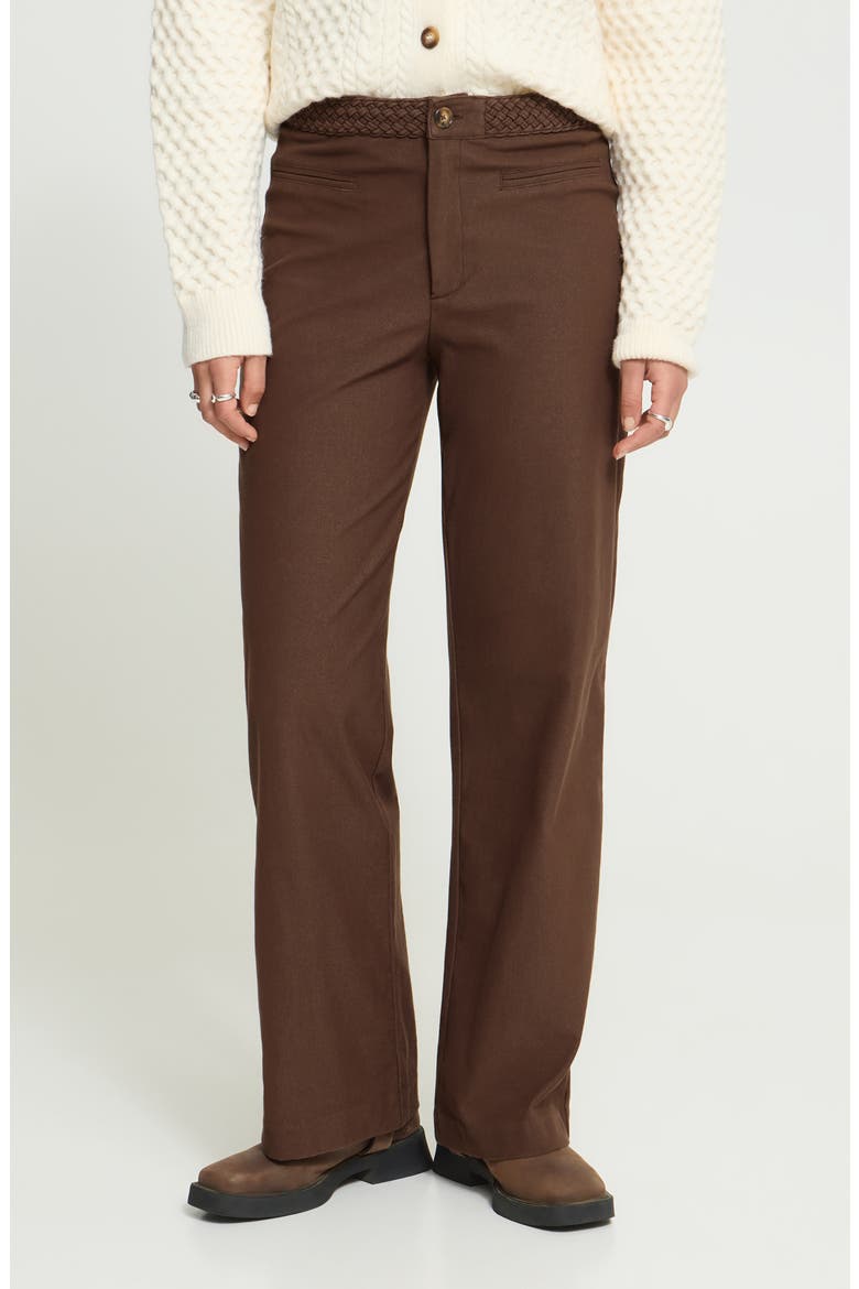 IHKATE Straight Leg Pants, Main, color, CHICORY COFFEE