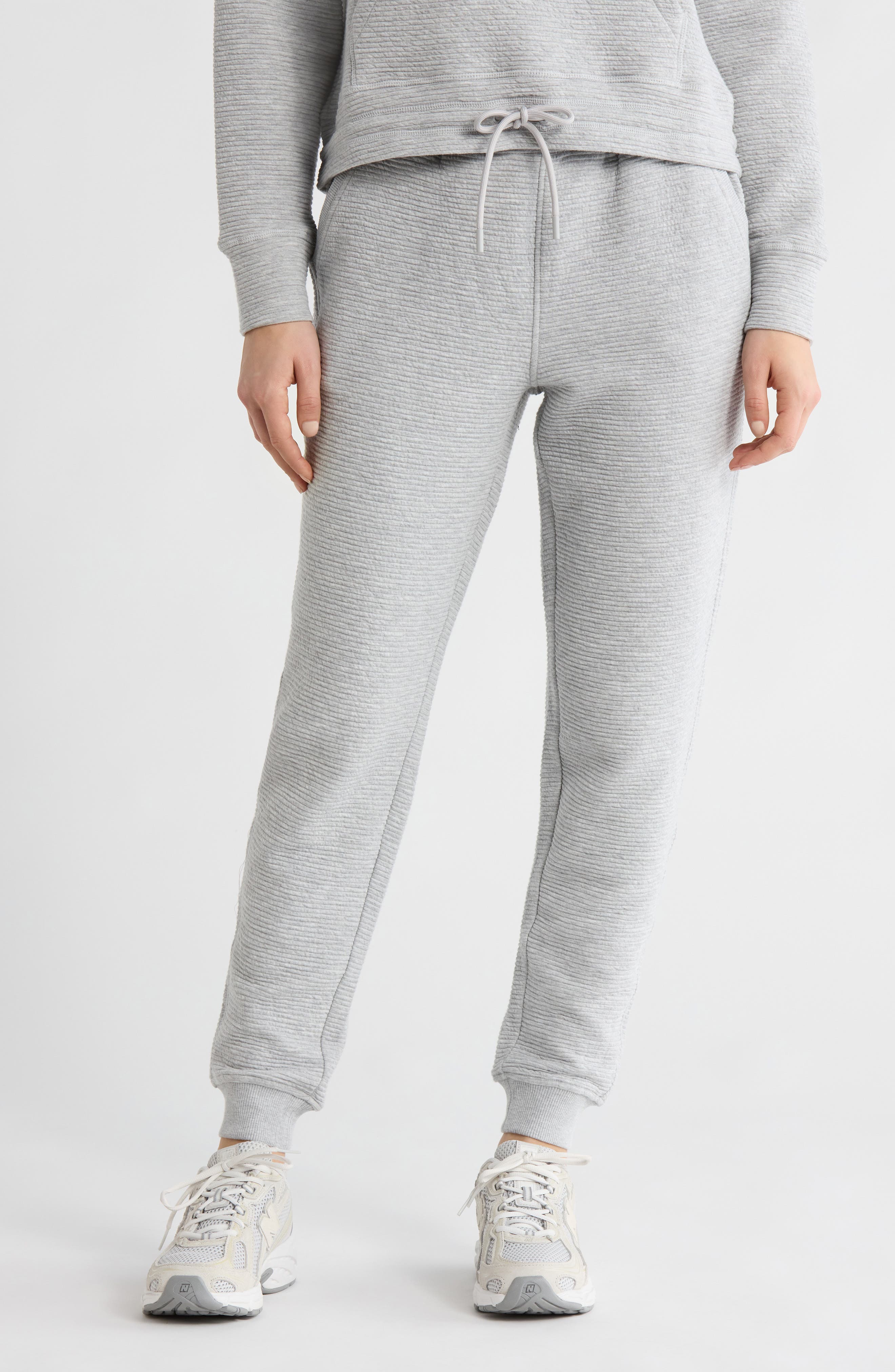 90 DEGREE BY REFLEX Eva Ottoman Cotton Blend Joggers