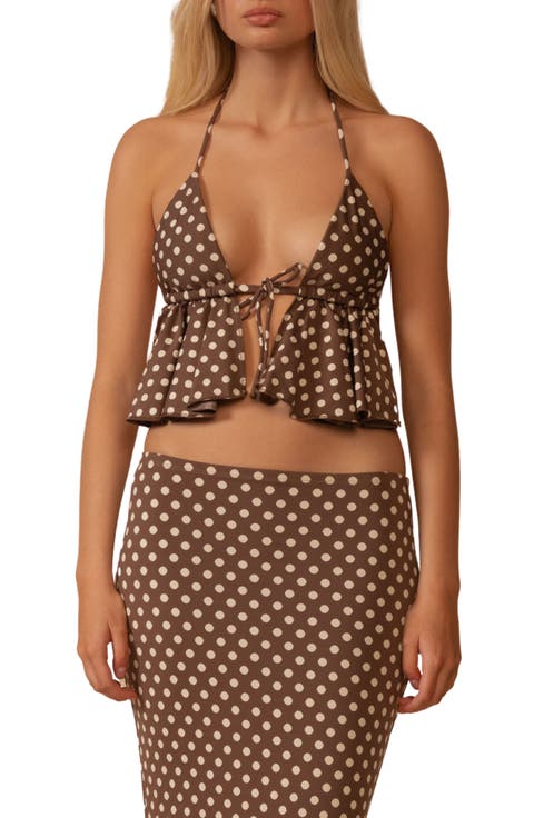 Vivian Emma Cover-Up Crop Top