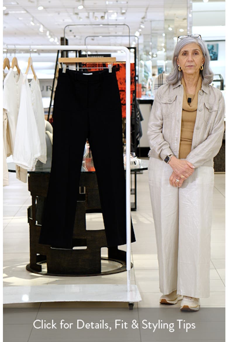 Priya Patch Pocket Wide Leg Pants video
