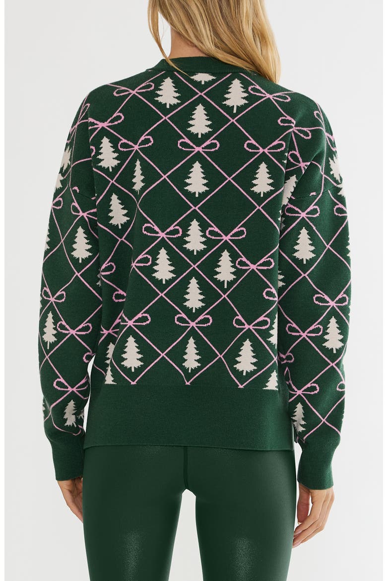 Callie Argyle Sweater, Alternate, color, GIFT WRAPPED ARGYLE