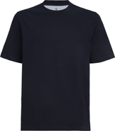 Brunello Cucinelli Cotton jersey crew neck T-shirt