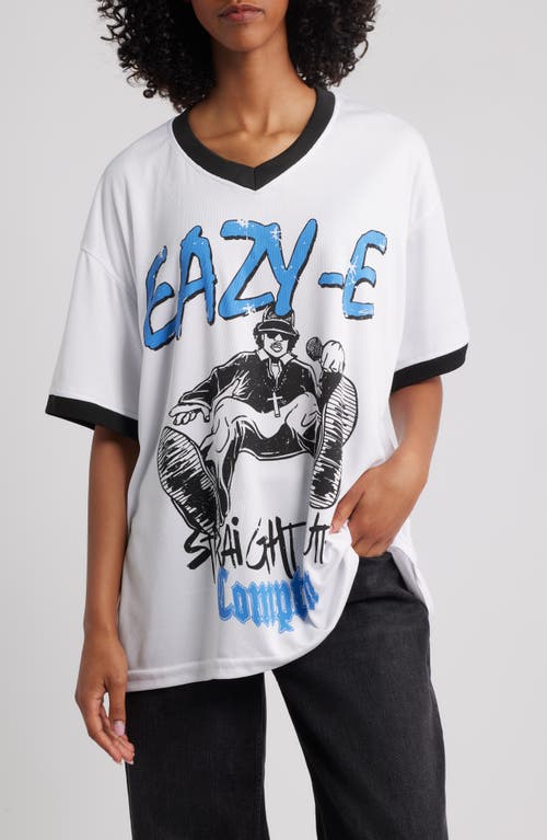 Merch Traffic Eazy-e Graphic T-shirt In White