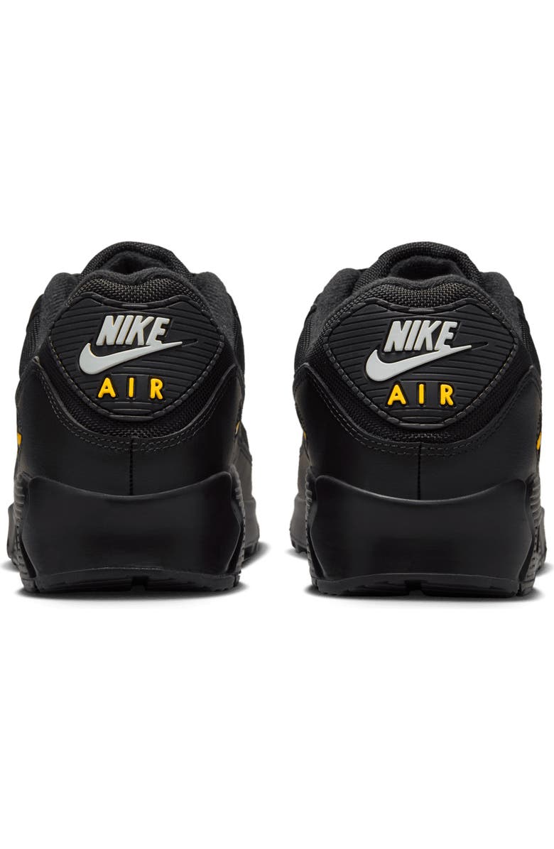 Nike Air Max 90 Sneaker, Alternate, color, 001 Black/ Gold/White/Anthracite
