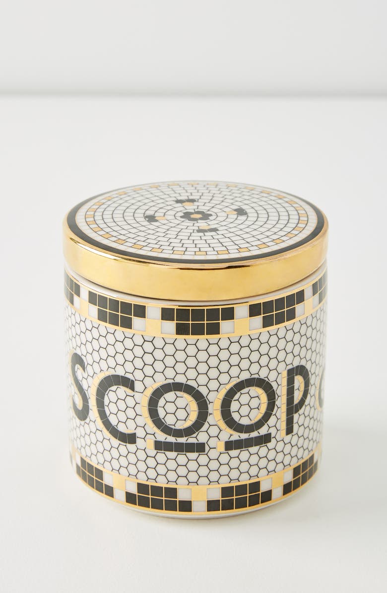 Anthropologie Home Anthropologie Mini Bistro Scoop du Jour Canister, Main, color, 