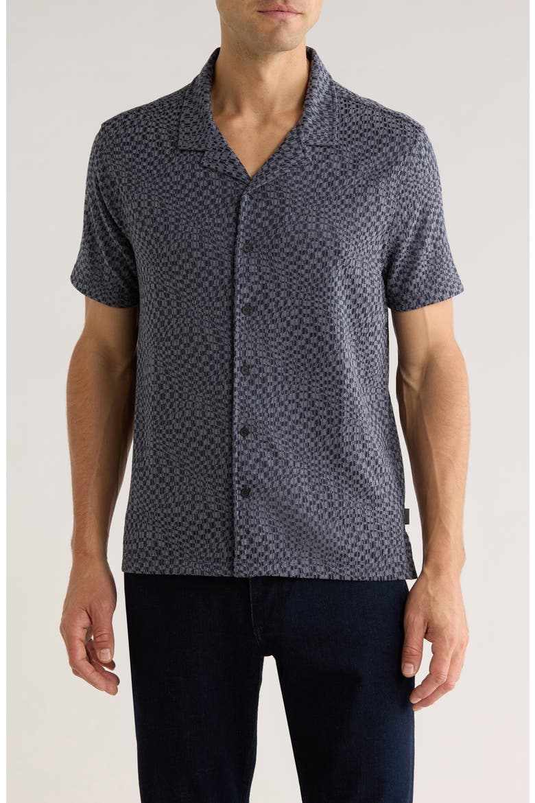 Cillian Camp Shirt, Main, color, DEEP BLUE