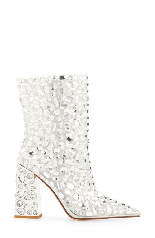 AZALEA WANG AZALEA WANG AGAVE EMBELLISHED POINTED TOE BOOTIE 
