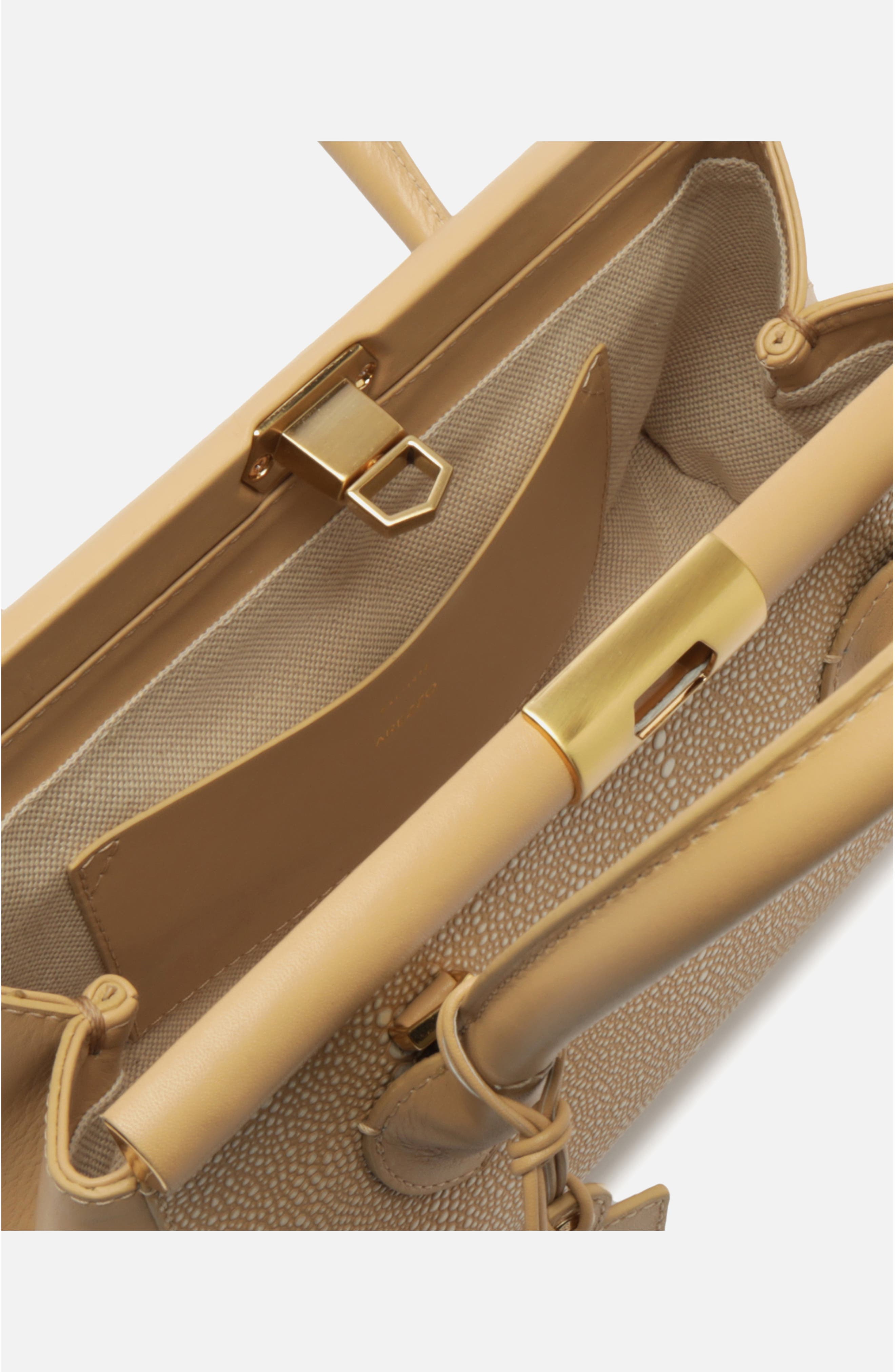 Arezzo Medium Morgan Leather Tote, Alternate, color, Verano