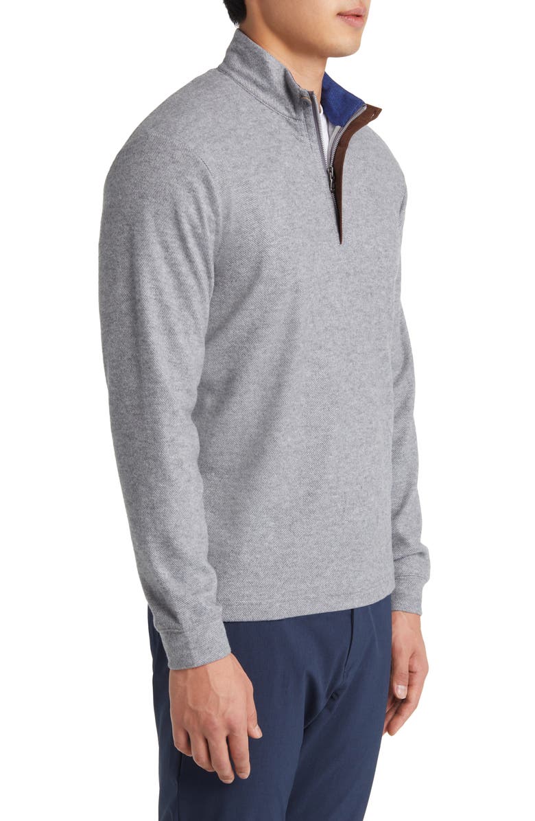 johnnie-O Emerson Flannel Half Zip Pullover, Alternate, color,