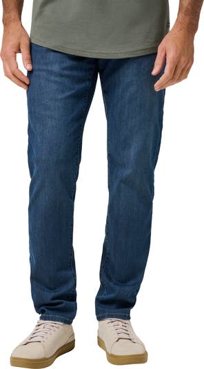 Jean Travis Mathew Legacy Feather - Homme 38x32 - Bleu Délavé Foncé - Stretch