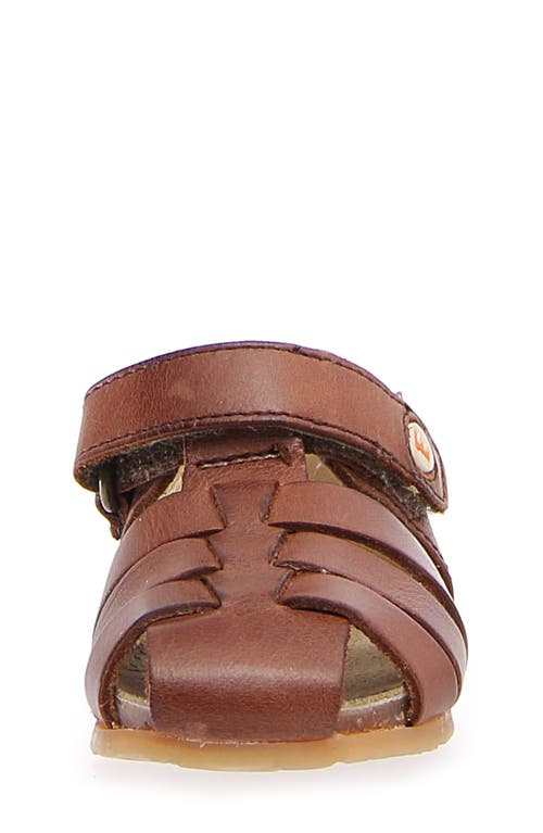 Naturino Kids' Alby Fisherman Sandal In Cuoio