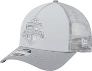 New Era Men's New Era Gray Toronto FC Color Pack 9FORTY M-Crown A-Frame Adjustable Trucker Hat