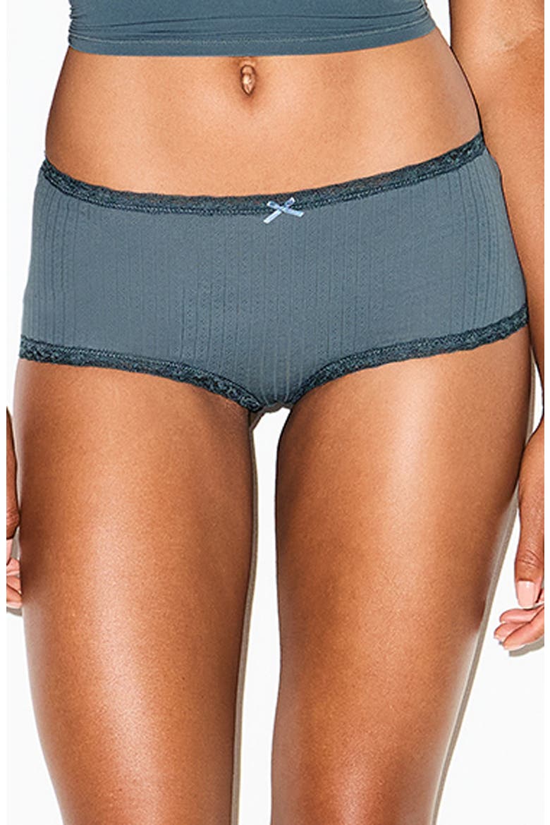 Lightweight Stretch Cotton Boyshorts, Main, color, ZIRCON TONAL