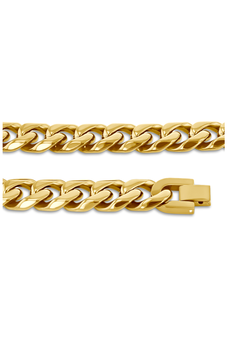 Stainless Steel Chain, Alternate, color, Gold