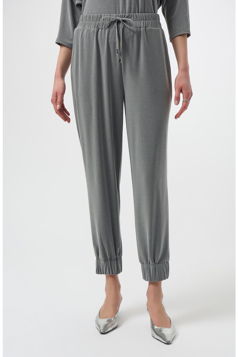 Melange Silky Knit Joggers, Main, color, GREY MELANGE