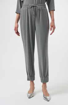 Melange Silky Knit Joggers