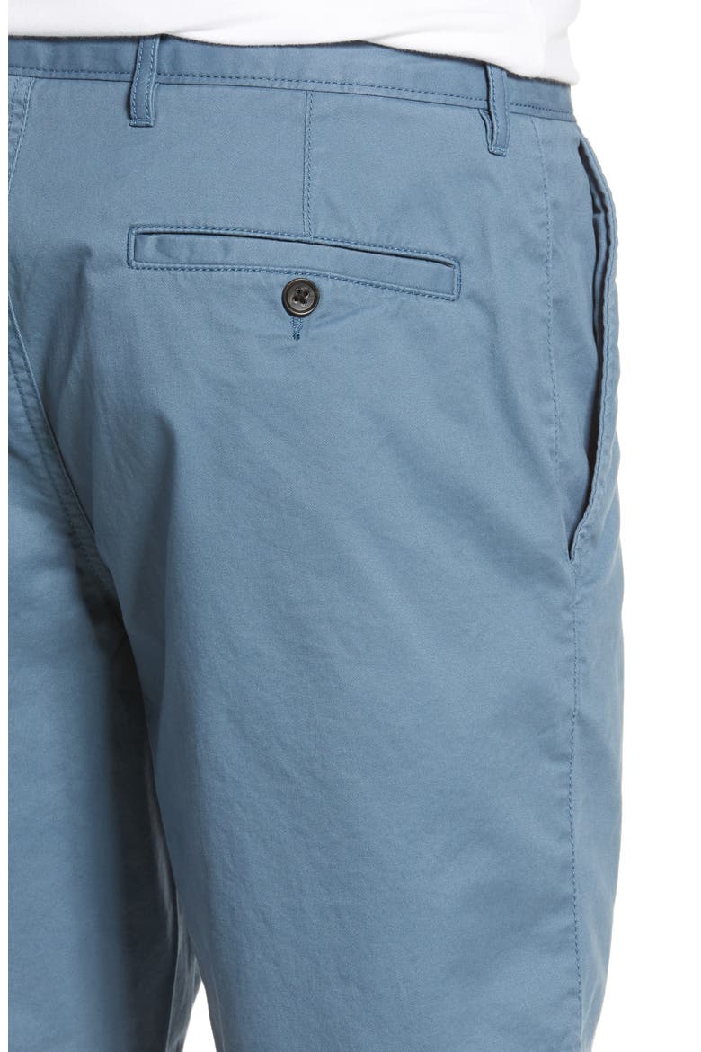 Ballard Slim Fit Stretch Chino 9-Inch Shorts, Alternate, color, BLUE CHINOISE