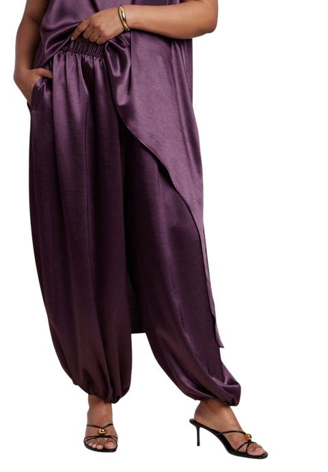 Satin Balloon Pant (plus)