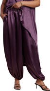 ELOQUII Satin Balloon Pant (plus)