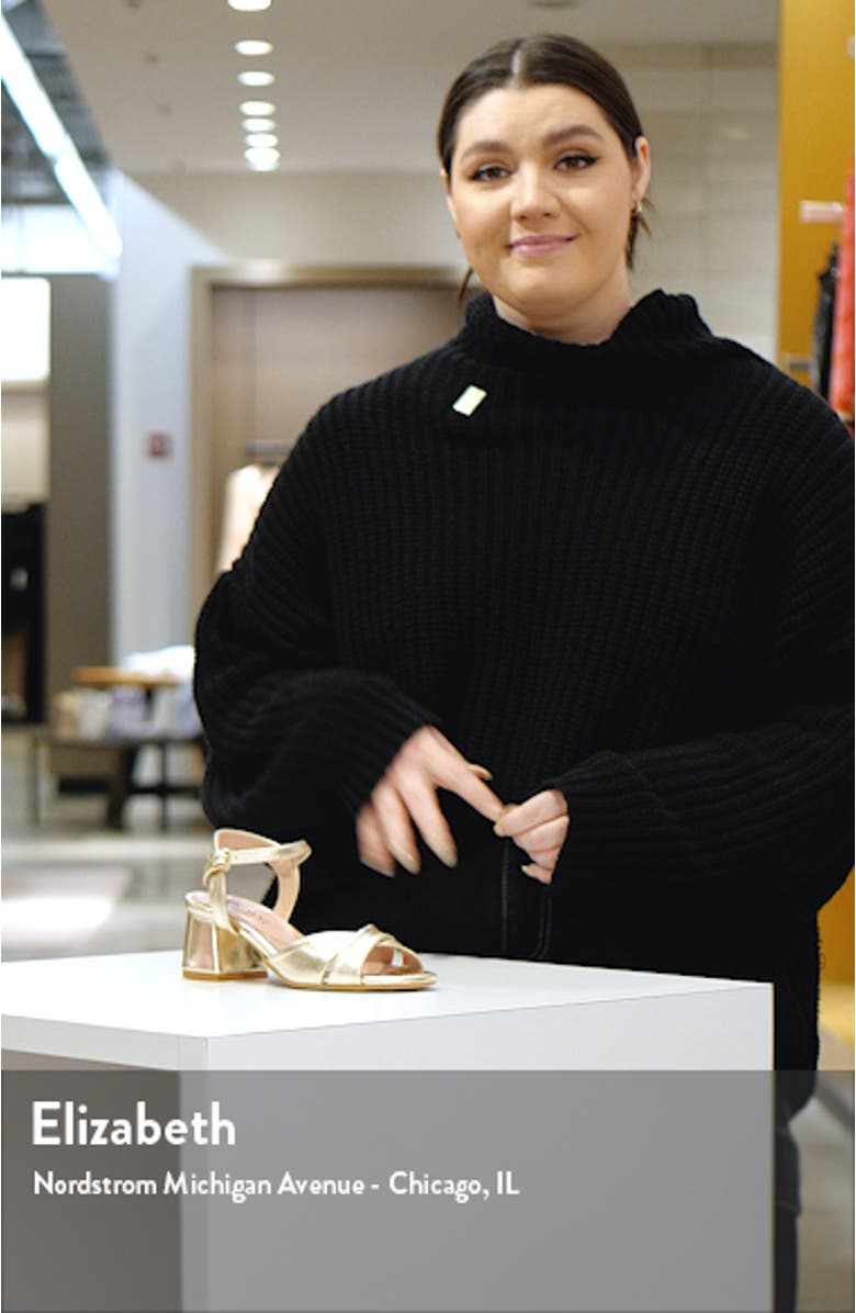 Ilaria Block Heel Sandal, sales video thumbnail