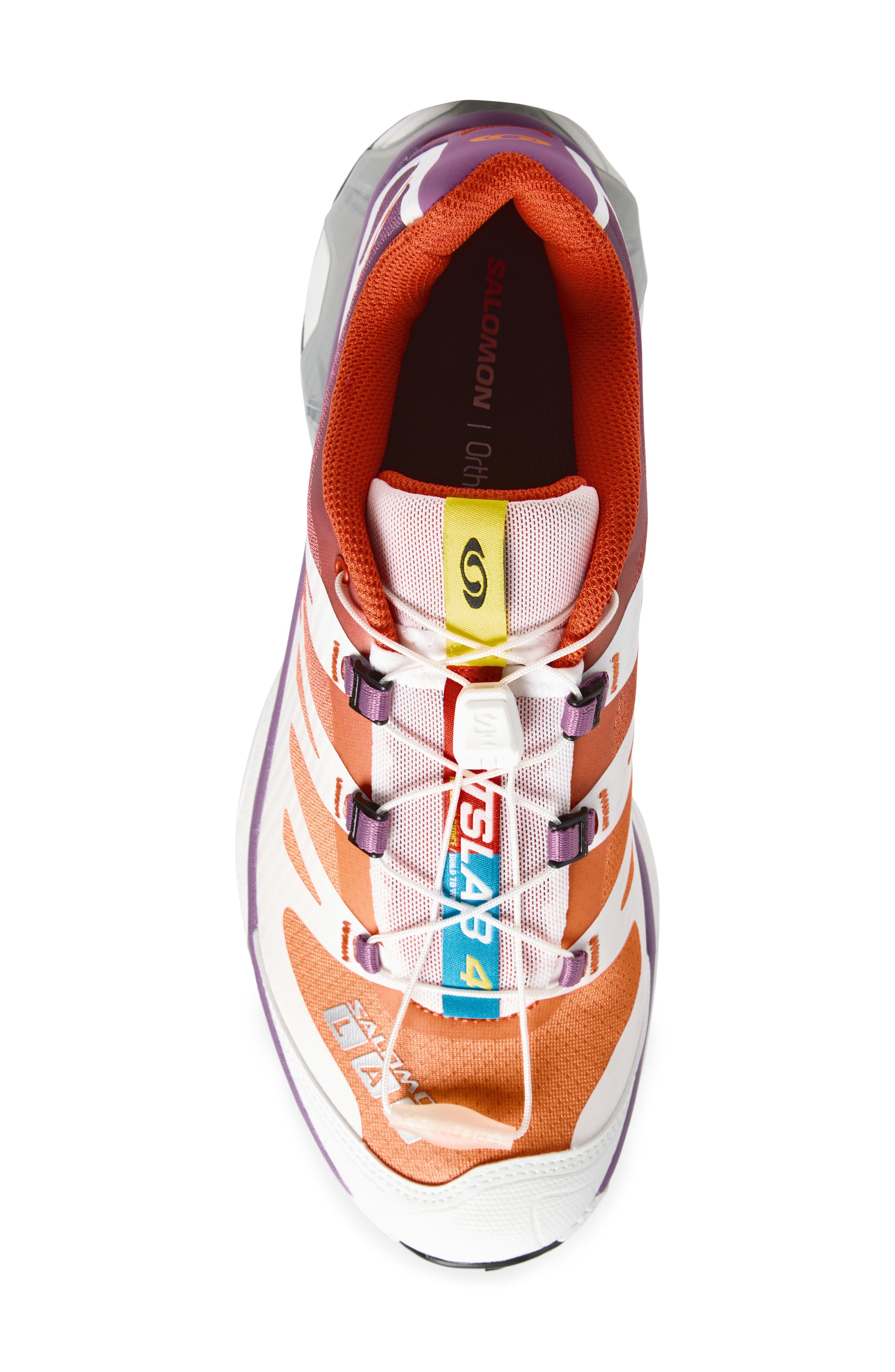 Gender Inclusive XT-4 OG Sneaker, Alternate, color, WHITE/ NECTARINE