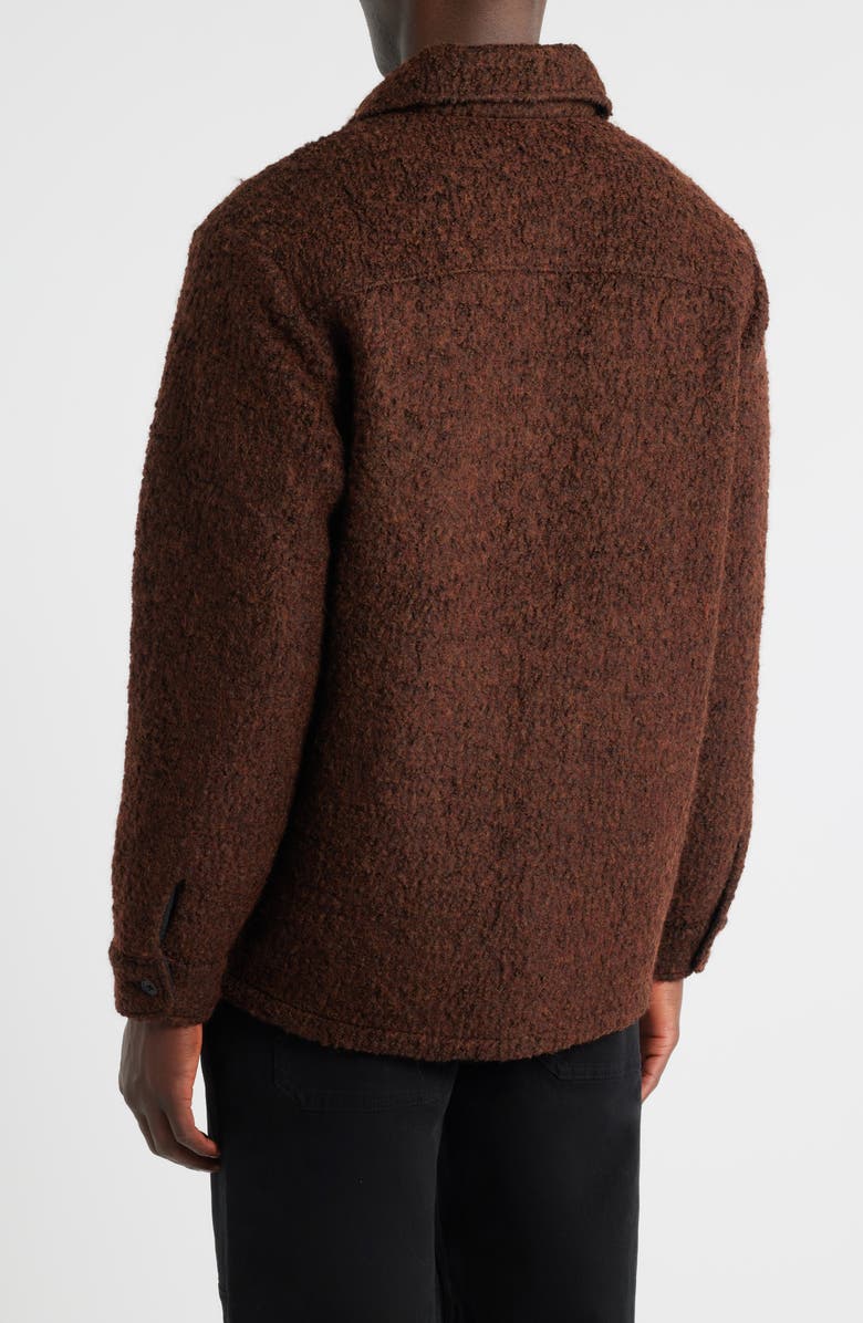 Wax London Mount Reversible Overshirt, Alternate, color, Brown