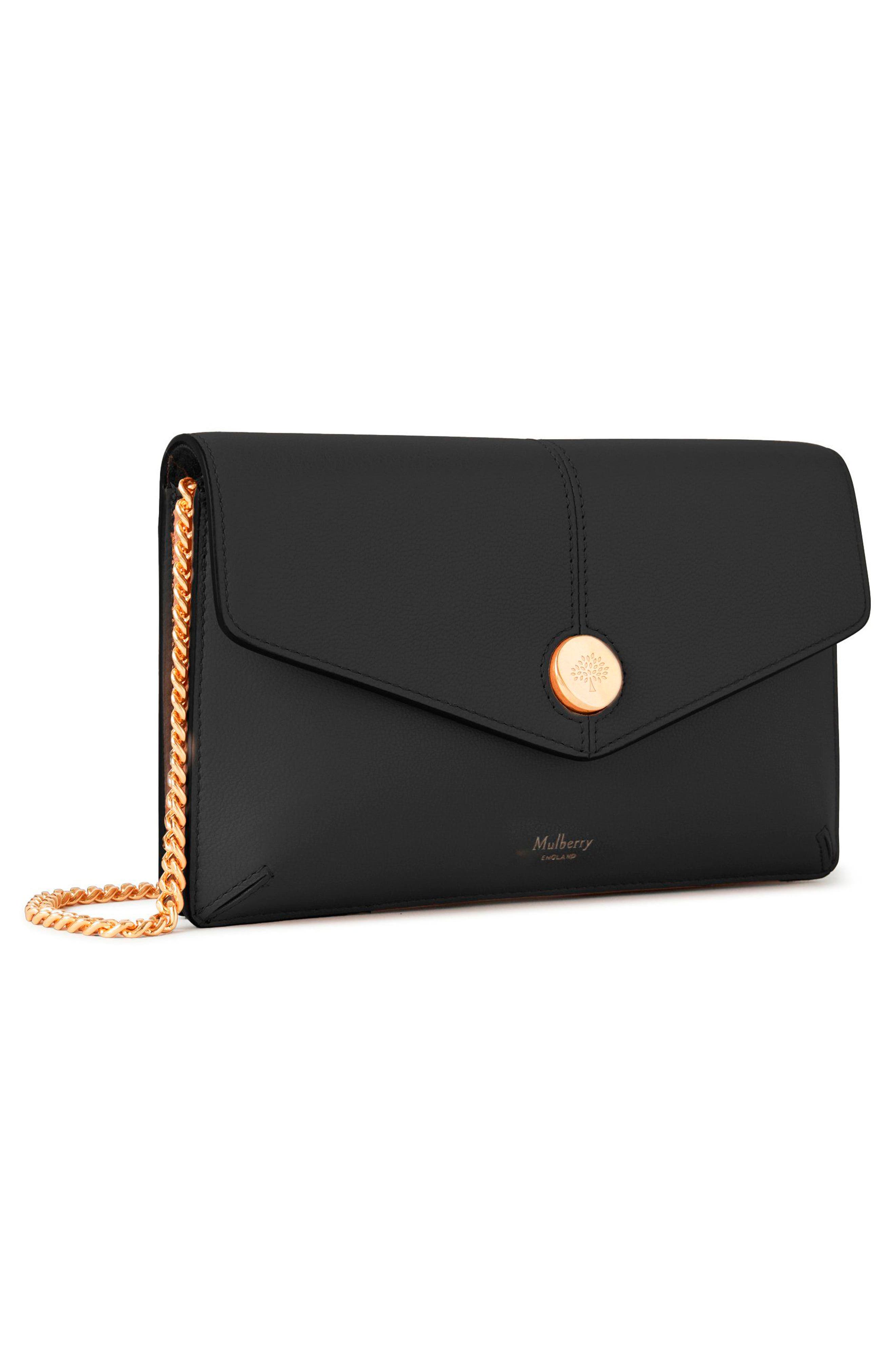 Mulberry Pochette on a Chain, Alternate, color, 
