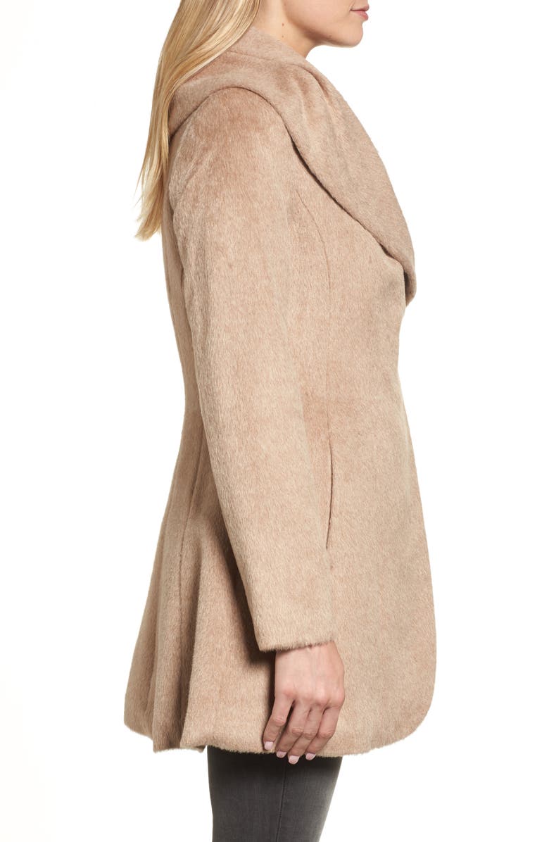 Trina Turk Jemma Shawl Collar Coat, Alternate, color, 