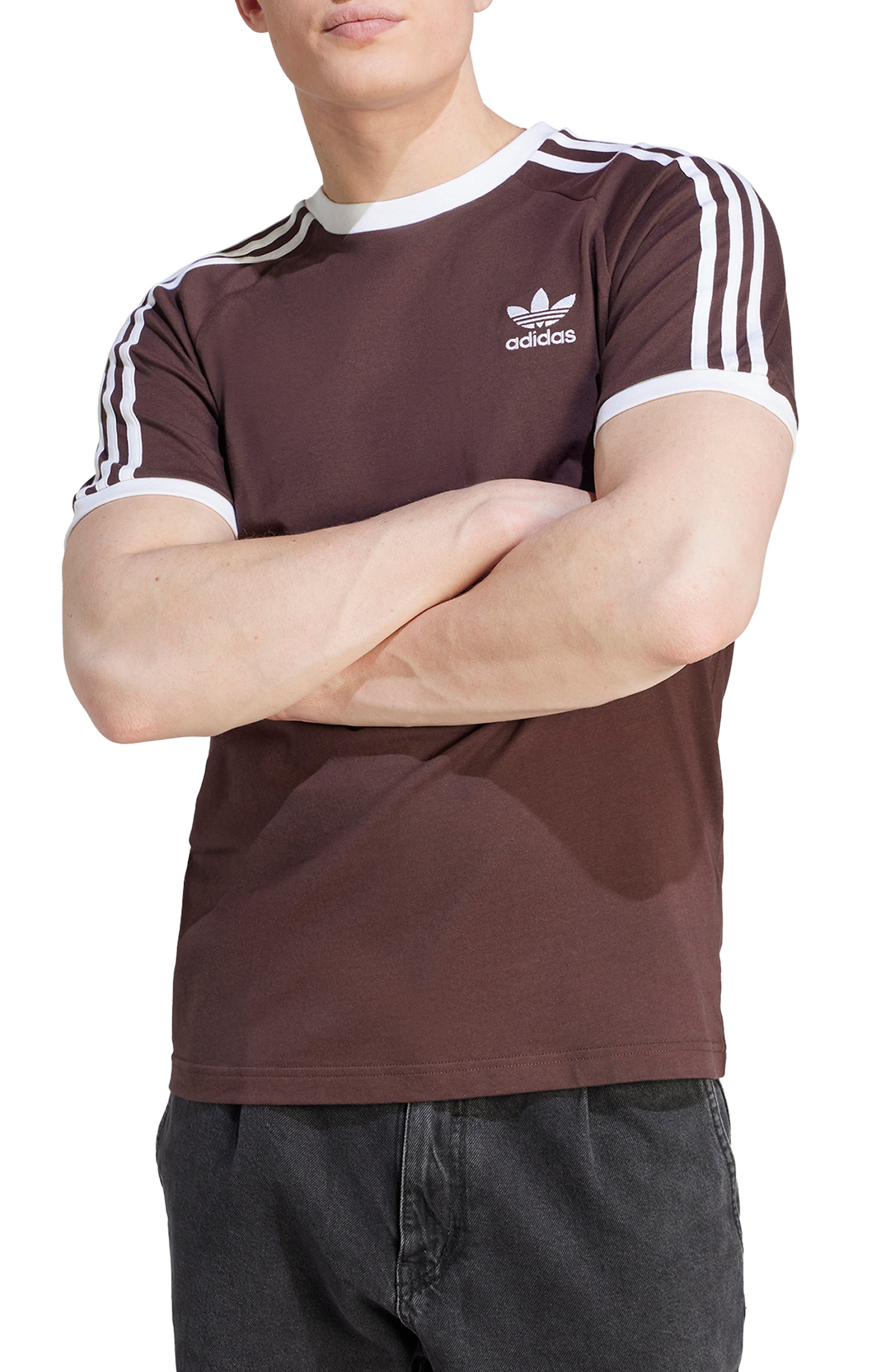 トップス n*3LUXURYMATERIAL CLASSIC SHIRTS Classics 3-Stripes Cotton T-Shirt (Men) | Nordstrom