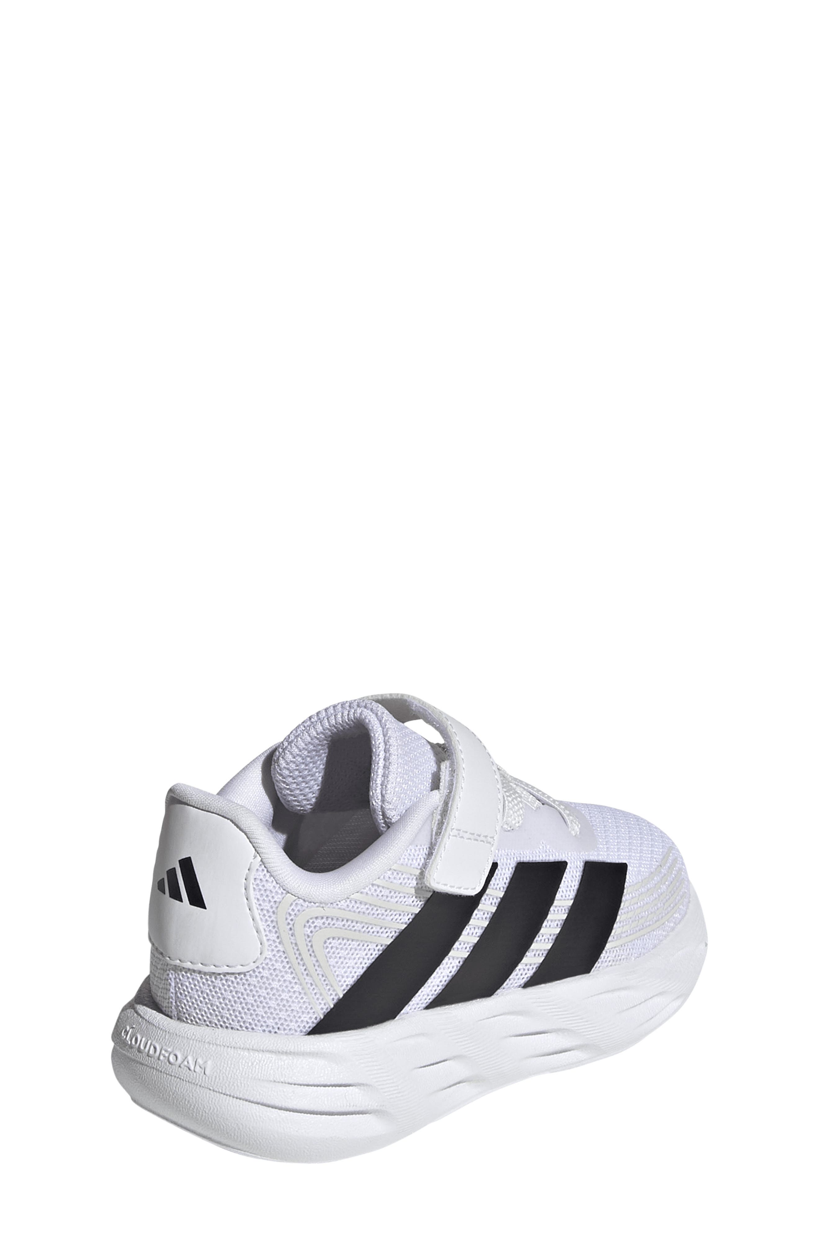 Kids' Galaxy 8 EL Sneaker, Alternate, color, WHITE/ BLACK/ DASH GREY