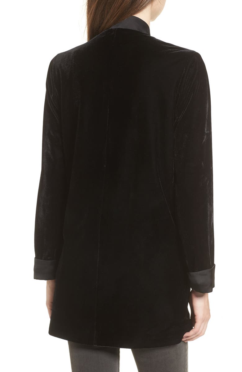 BB Dakota by Steve Madden BB Dakota Curran Velvet Blazer, Alternate, color, 
