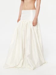 Alas Maxi Bridal Taffeta Skirt