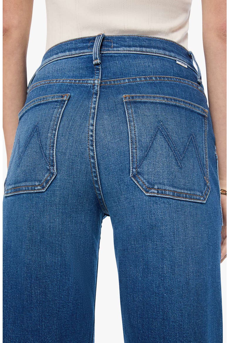 The Patch Maven Sneak High Rise Wide Leg Jeans, Alternate, color, SPARE ME THE DRAMA